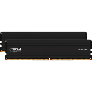 Crucial pro 32 gb ddr4-3200 (2x 16 gb) werkgeheugen (zwart, cp2k32g4dfra32a, xmp 2.0)