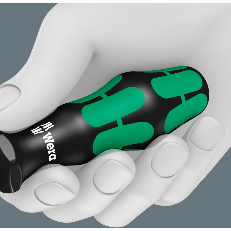 Load image into Gallery viewer, Wera 367 4 torx® hf kraftform plus schroevendraaierset met vasthoudfunctie met 300 mm lange klingen (zwart groen, 4‑delig)
