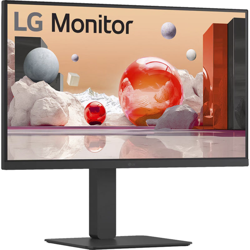 Load image into Gallery viewer, Lg 27ba750 27 monitor (zwart, hdmi, displayport, audio, lan, usb-c)

