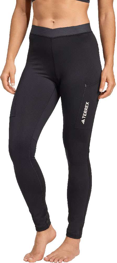 Load image into Gallery viewer, Adidas terrex xperior brushed tights - women's running tights
