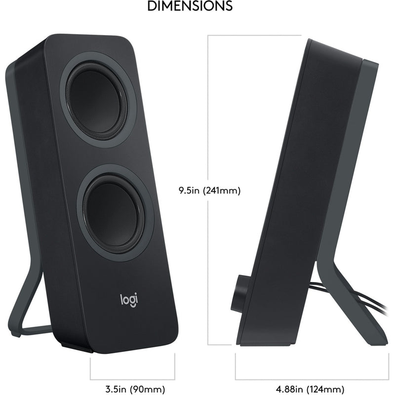 Load image into Gallery viewer, Logitech z207 pc-luidspreker (zwart)
