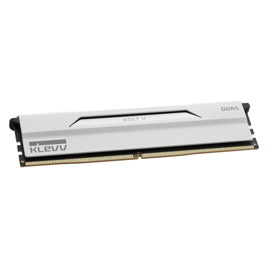 Klevv bolt v 32 gb ddr5-6000 (2x 16 gb) werkgeheugen (wit, kd5agu880-60a300i, xmp 3.0, expo)