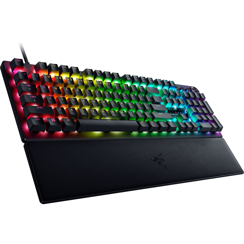 Load image into Gallery viewer, Razer huntsman v3 pro rgb mechanisch gaming toetsenbord (zwart, us lay-out (qwerty), analog optical gen 2, 100%, double-shot pbt)
