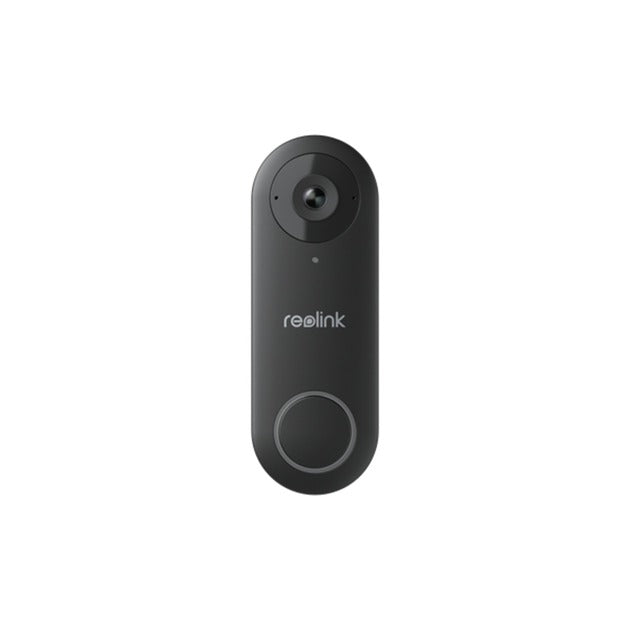 Cargue la imagen en el visor de la galería, Reolink smart 2k+ bedrade poe videodeurbel met gong (zwart)
