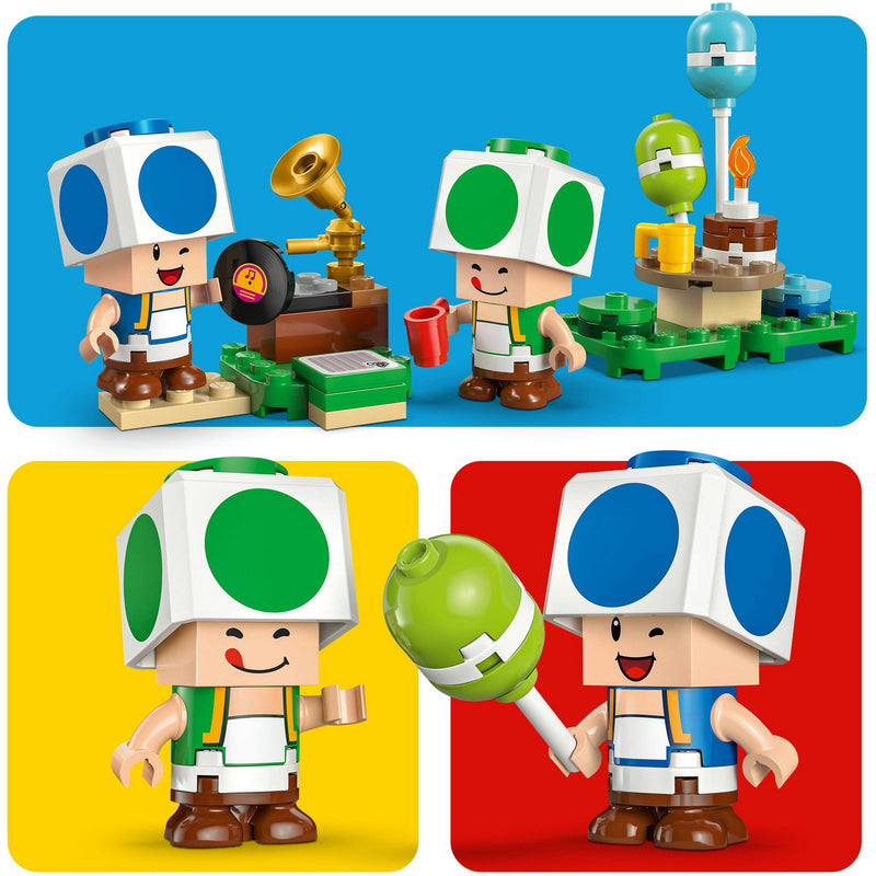 Load image into Gallery viewer, Lego super mario 72041 toads huisfeestje

