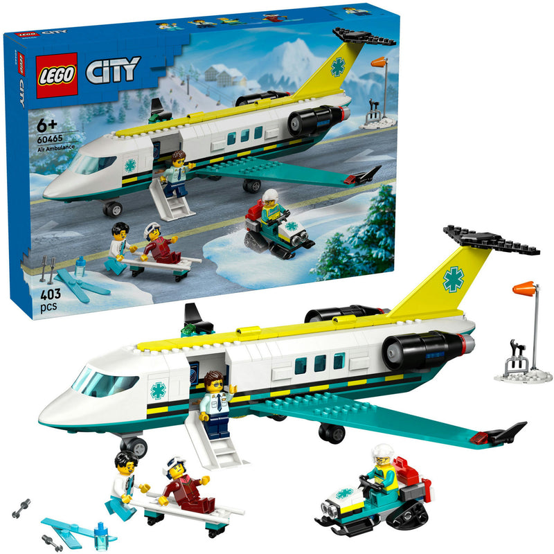 Load image into Gallery viewer, Lego city 60465 ambulancevliegtuig
