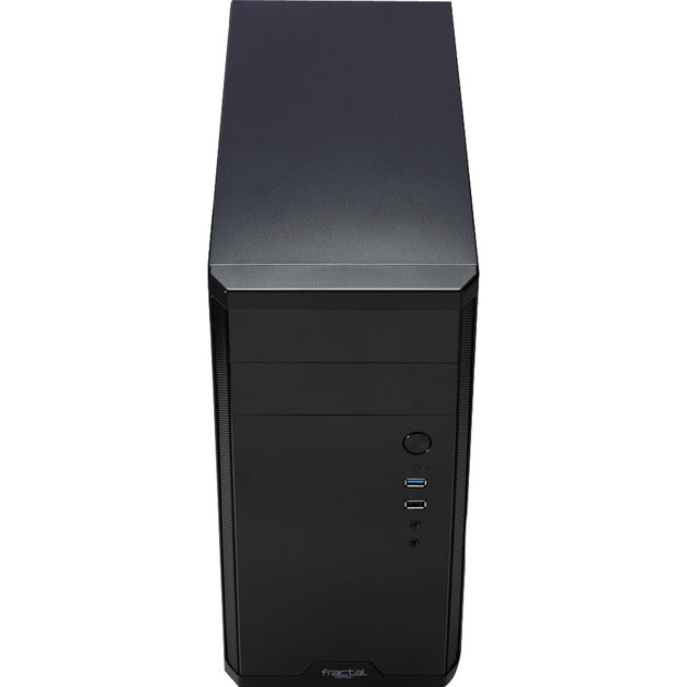 Load image into Gallery viewer, Fractal design core 1100 mini tower behuizing (zwart | 2x usb-a)
