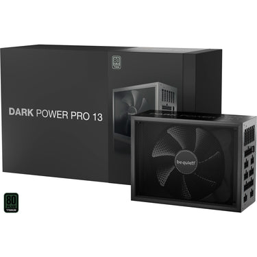 Be quiet! dark power pro 13 modulaire 1300 watt voeding (zwart, 2x 12vhpwr, 6x pcie)