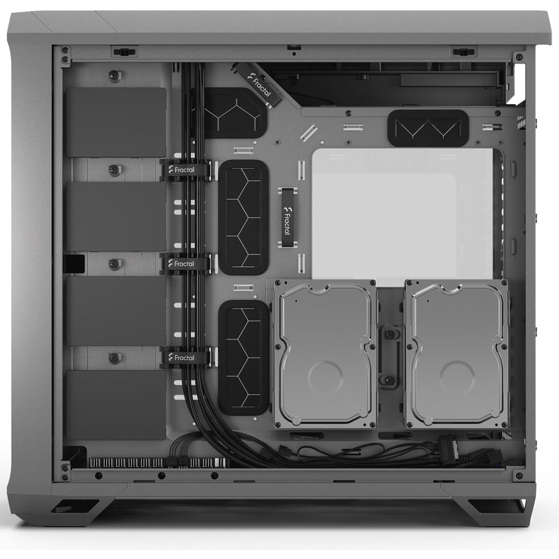 Load image into Gallery viewer, Fractal design torrent gray tg light tint midi tower behuizing (grijs | 2x usb-a | 1x usb-c | tempered glass)
