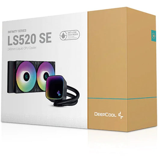 Deepcool ls520 se 240 waterkoeling (zwart)