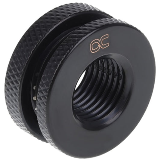 Alphacool hf tussenschotaansluiting g1 4 verbinding (zwart)