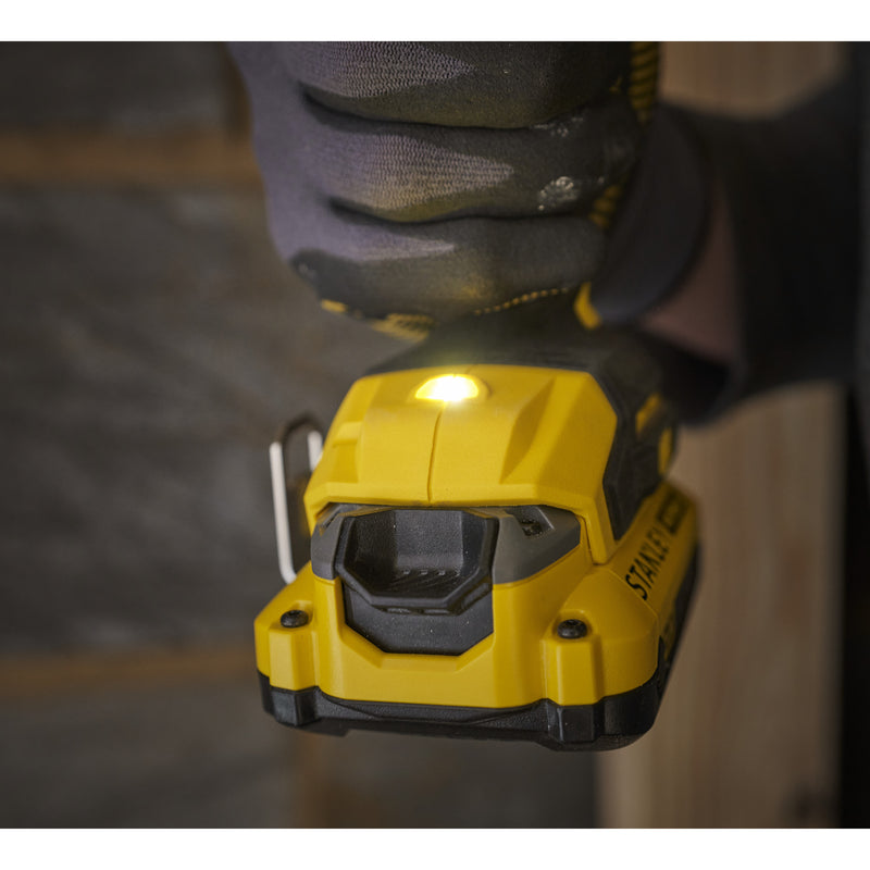 Load image into Gallery viewer, Stanley fatmax v20 18v schroefklopboormachine klopboorschroevendraaier (zwart geel, accu en oplader niet inbegrepen)
