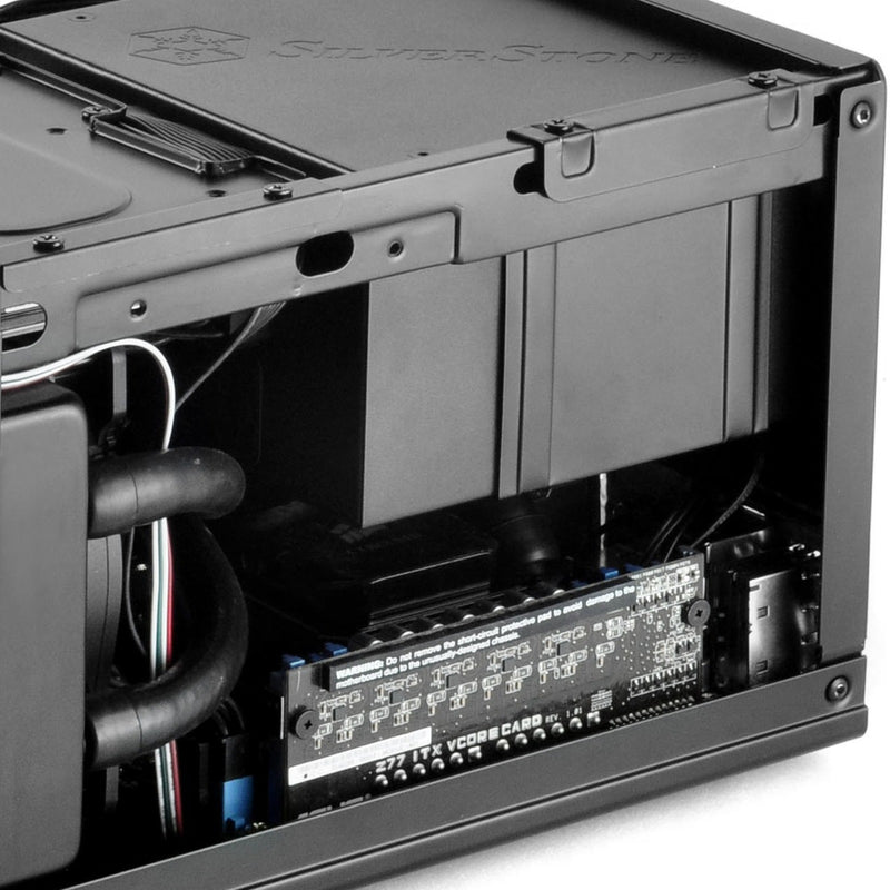 Afbeelding laden in galerijviewer, Silverstone sst-sg13b-c mini tower behuizing (zwart | 1x usb-a | 1x usb-c)
