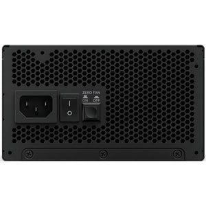 Nzxt c1200 gold atx 3.1 modulaire 1200 watt voeding (zwart, 1x 12v-2x6, 3x pcie)