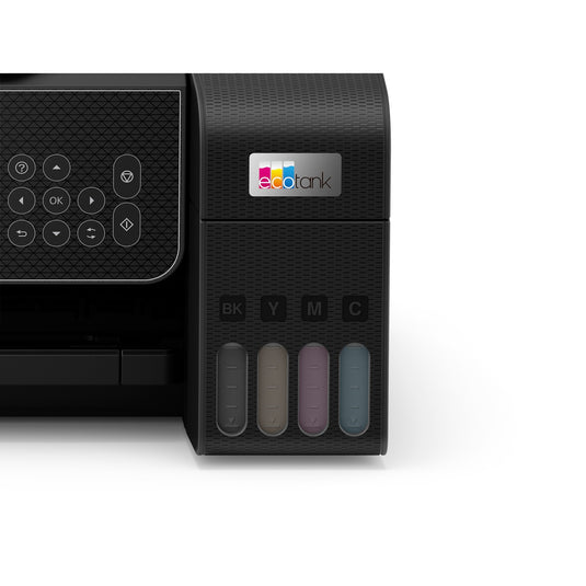 Epson ecotank et-2871 a4 multifunctionele wi-fi-printer met inkttank all-in-one inkjetprinter (zwart, scannen, kopiëren, wi-fi, inclusief tot 3 jaar inkt)