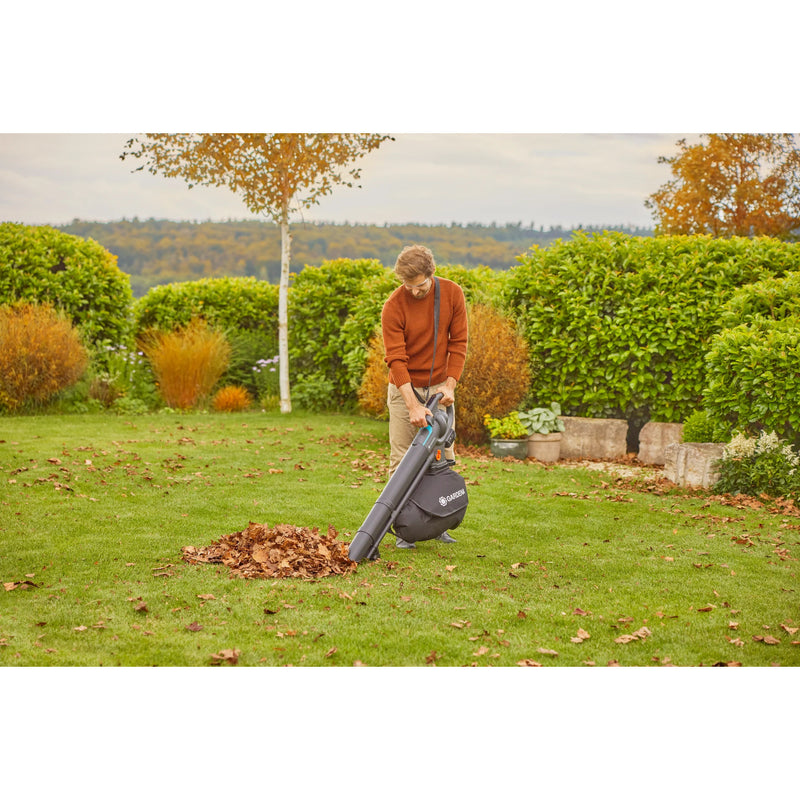 Load image into Gallery viewer, Gardena stofzuiger -blazer powerjet collect bladzuiger bladblazer (grijs zwart, 18v p4a-accu en oplader inbegrepen)
