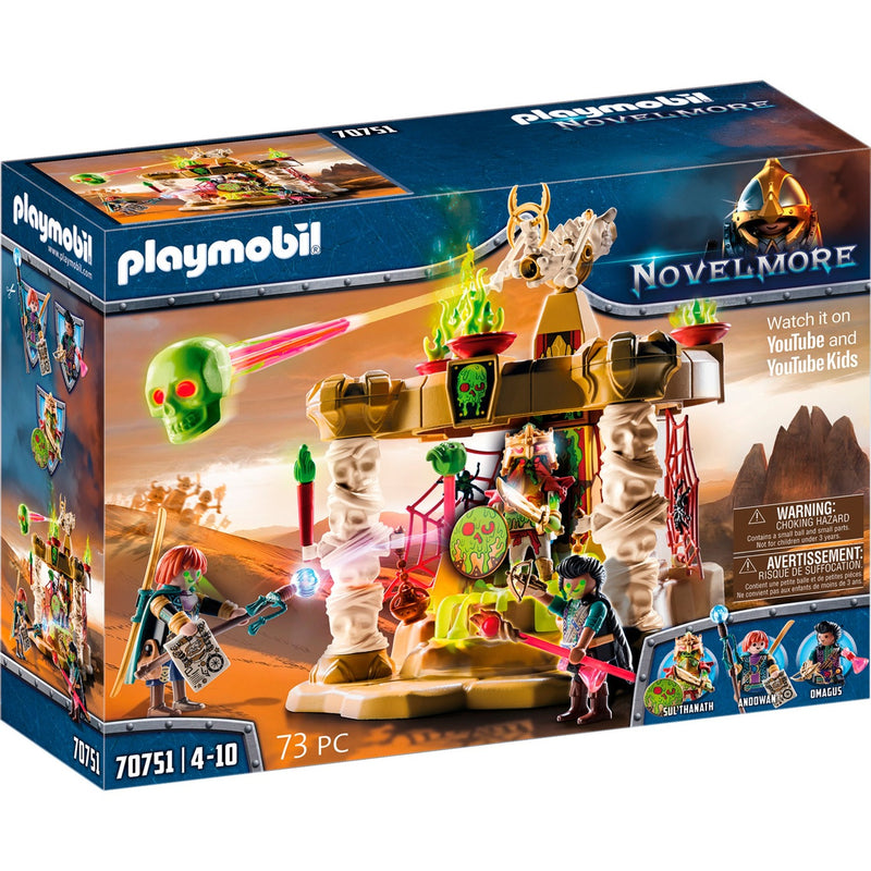 Load image into Gallery viewer, Playmobil novelmore - sal'ahari sands - tempel van het skelettenleger constructiespeelgoed (70751)
