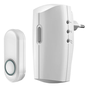 Klikaanklikuit acdb-8000ac plug-in draadloze deurbelset (wit)