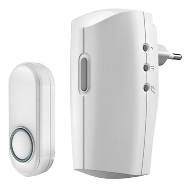 Klikaanklikuit acdb-8000ac plug-in draadloze deurbelset (wit)