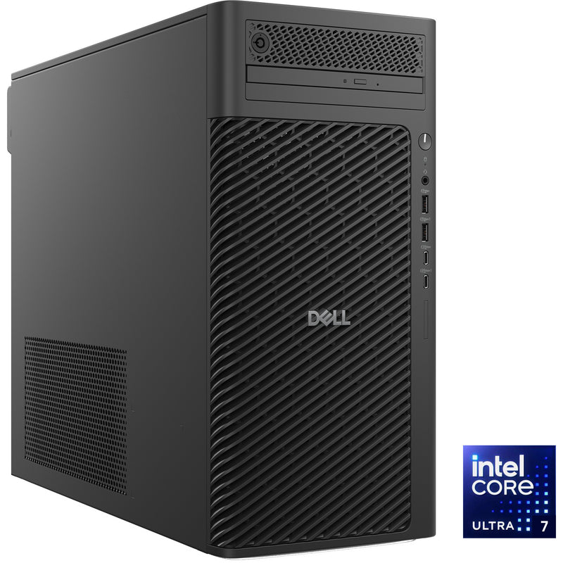 Afbeelding laden in galerijviewer, Dell pro max tower t2 (j9jx5) pc-systeem (zwart | core ultra 7 265 | rtx a1000 | 32 gb | 1tb ssd)
