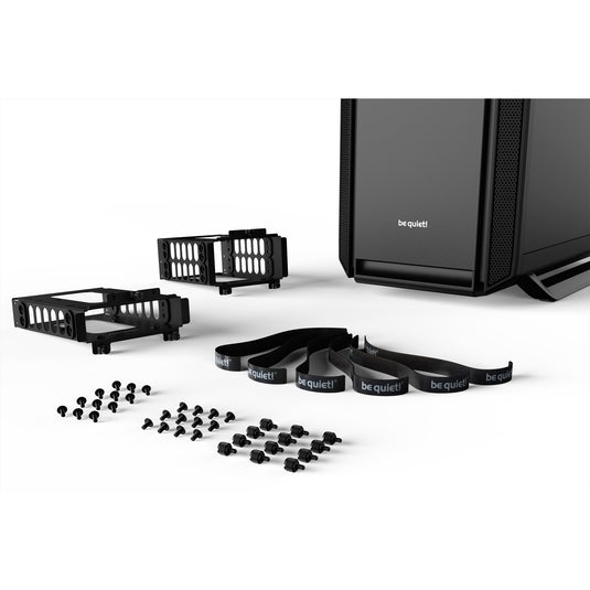Be quiet! silent base 802 midi tower behuizing (zwart | 2x usb-a | 1x usb-c)