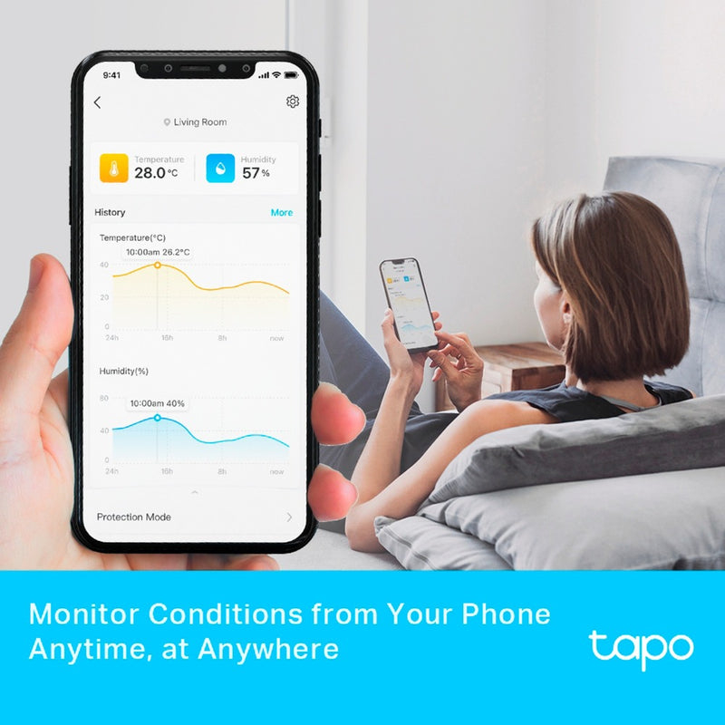 Afbeelding laden in galerijviewer, Tp-link tapo t315 slimme temperatuur- en vochtigheidsmonitor sensor
