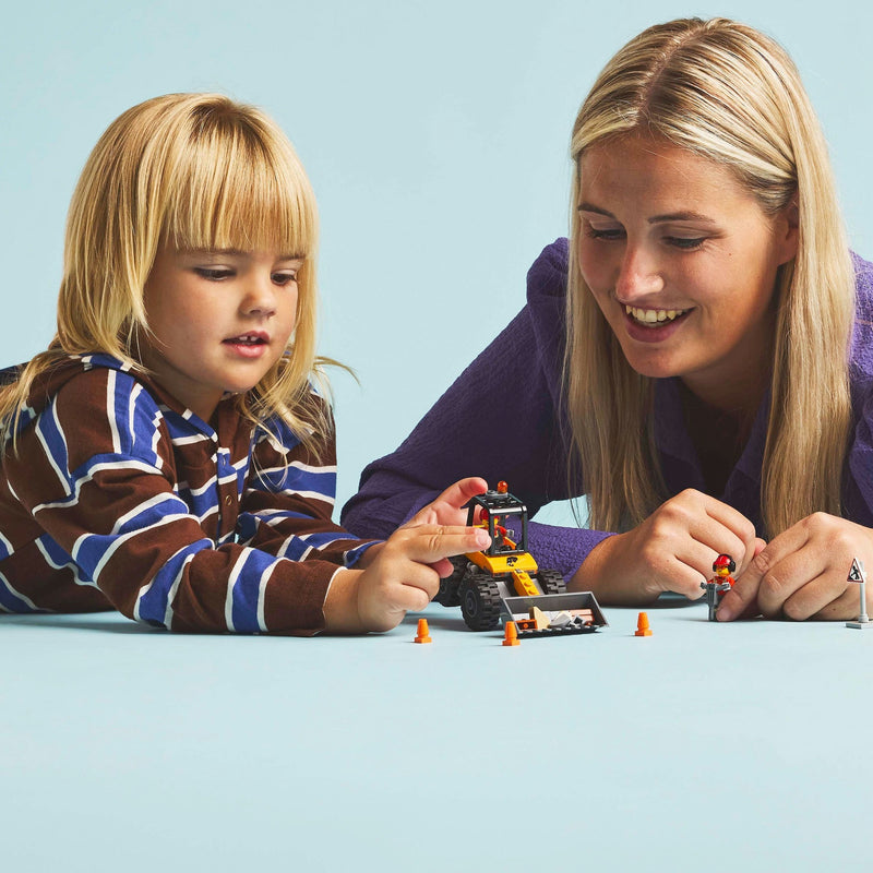 Load image into Gallery viewer, Lego city - gele wiellader constructiespeelgoed (60450)
