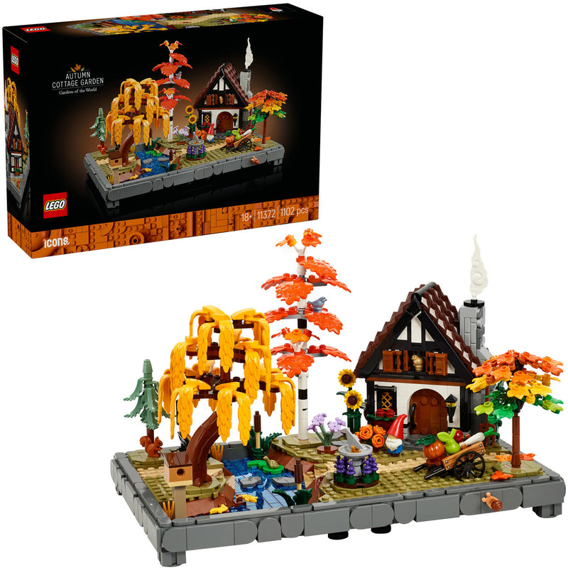 Load image into Gallery viewer, Lego icons - herfsttuin met cottage constructiespeelgoed (11372)
