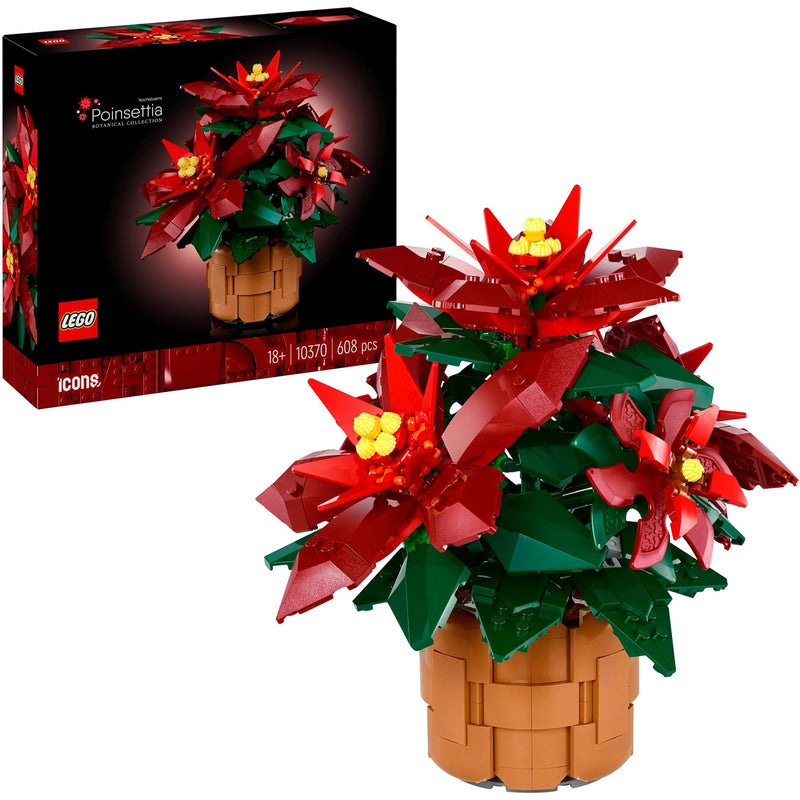 Laden Sie das Bild in Galerie -Viewer, Lego icons kerstster poinsettia - 10370
