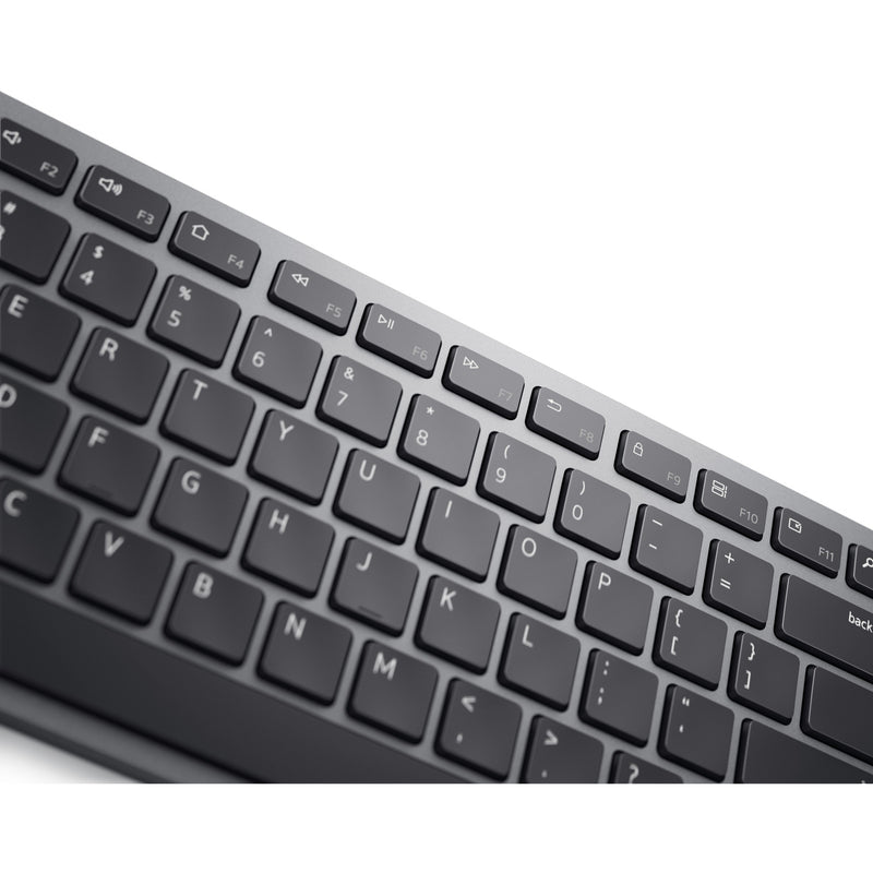 Afbeelding laden in galerijviewer, Dell premier multi-device draadloos toetsenbord en draadloze muis - km7321w desktopset (grijs, us lay-out (qwerty), 100%, bluetooth 5.0, dpi:1000 - 4000)
