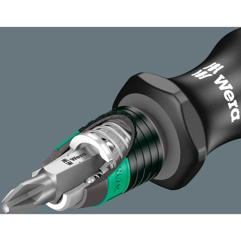 Load image into Gallery viewer, Wera 845 8 verzink bit-set, 8‑delig bitset (zwart groen)
