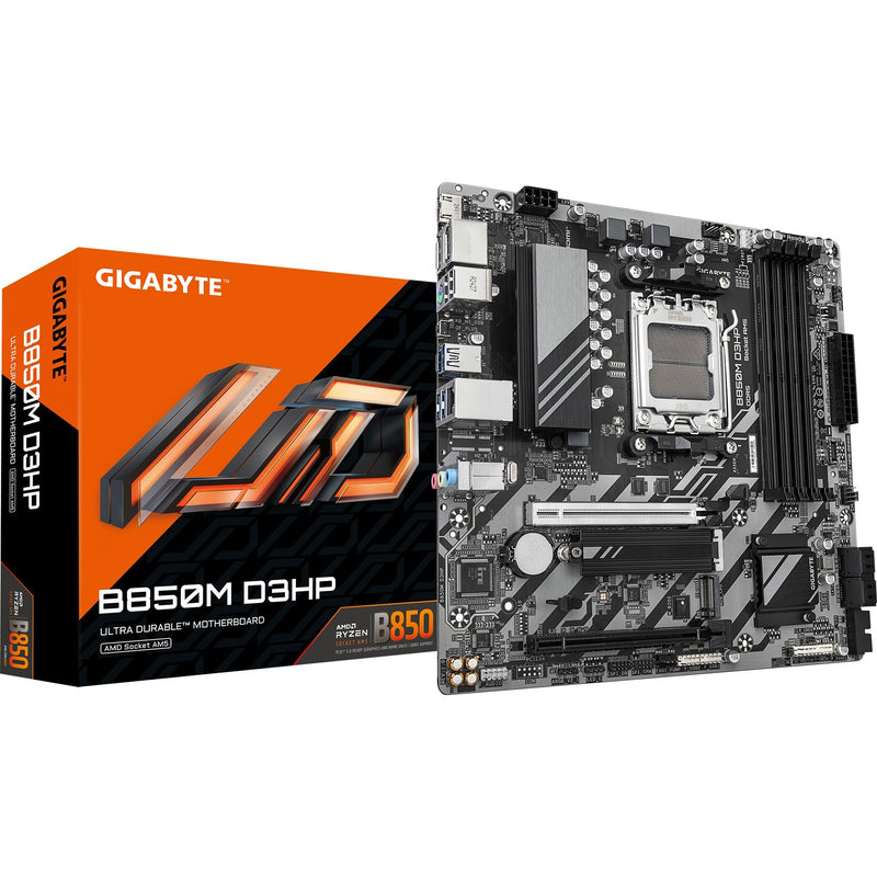 Load image into Gallery viewer, Gigabyte b850m d3hp socket am5 moederbord (raid, gb-lan, sound, µatx)
