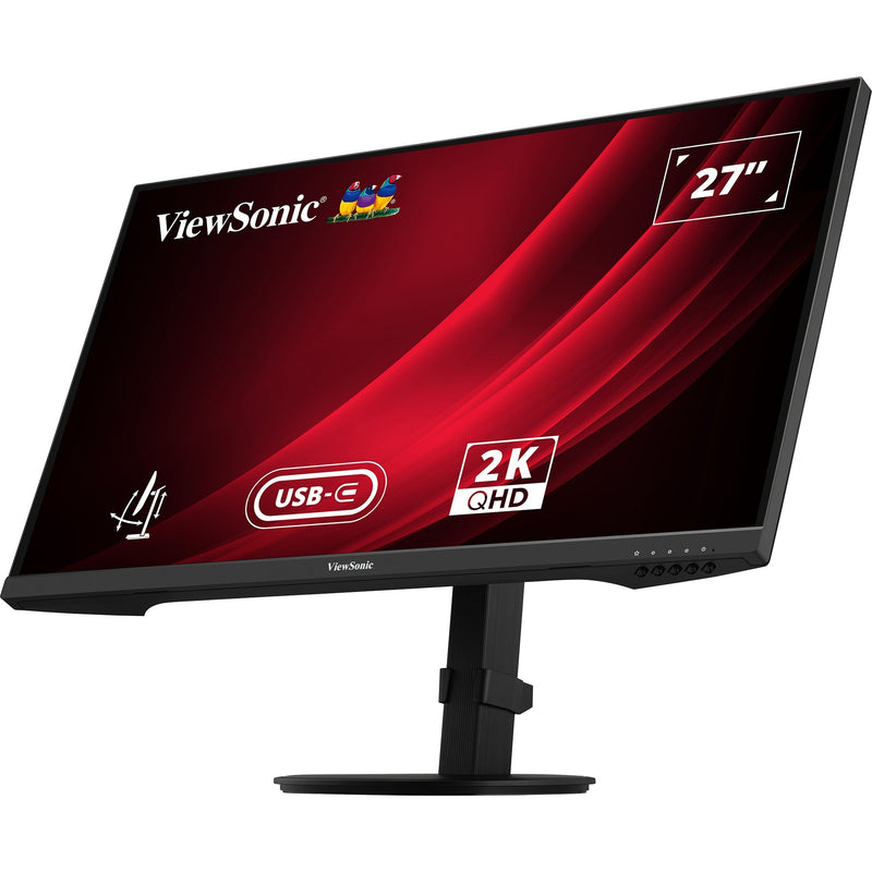 Load image into Gallery viewer, Viewsonic vg2709-2k-mhdu-2 27 monitor (zwart, 1x hdmi, 1x displayport, usb-c, usb-a, usb-b, 100hz)
