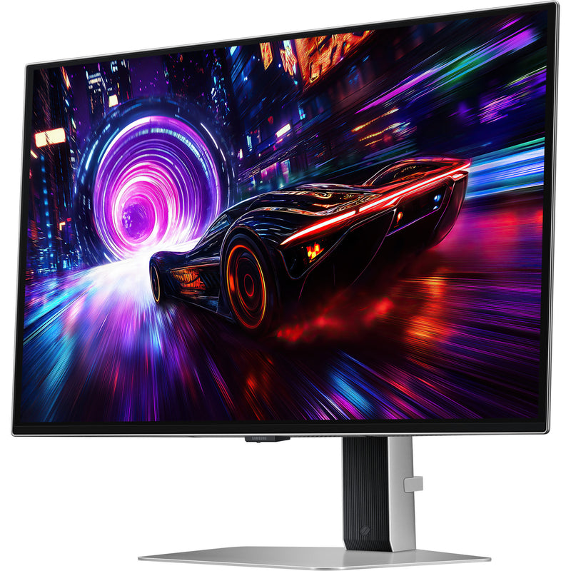 Chargez l'image dans la visionneuse de la galerie, Samsung odyssey oled g8 g81sf 27 4k uhd gaming monitor (zilver, 2x hdmi, displayport, 2x usb-a, usb-b)
