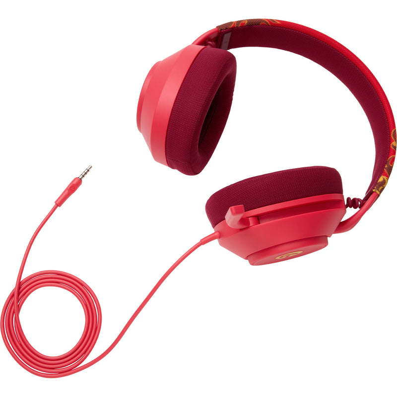 Afbeelding laden in galerijviewer, Powera lucidsound ls10x gen 2 bedrade gamingheadset voor xbox series x|s - rood vuur over-ear gaming headset (rood geel, xbox series x|s, xbox one, pc)
