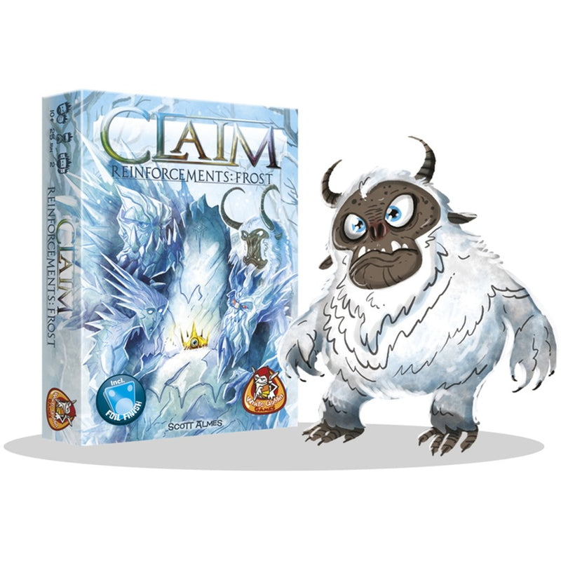 Load image into Gallery viewer, White goblin games claim reinforcements: frost kaartspel (nederlands, uitbreiding, 2 spelers, 25 minuten, vanaf 10 jaar)
