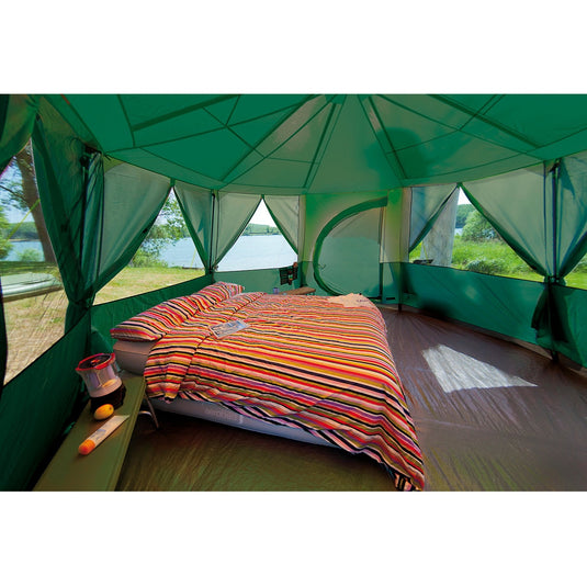 Coleman octagon blackout tent (donkergroen)