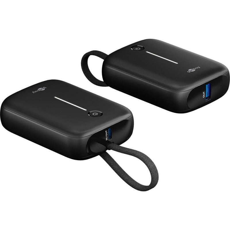Load image into Gallery viewer, Goobay powerbank 10.000 mah - 20w (zwart, usb-c pd)
