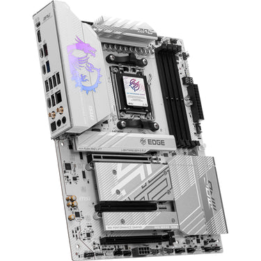 Msi mpg b850 edge ti wifi socket am5 moederbord (raid, 5gb-lan, wi-fi 7, bt, sound, atx)