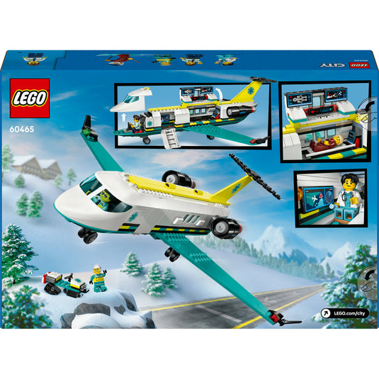 Lego city 60465 ambulancevliegtuig