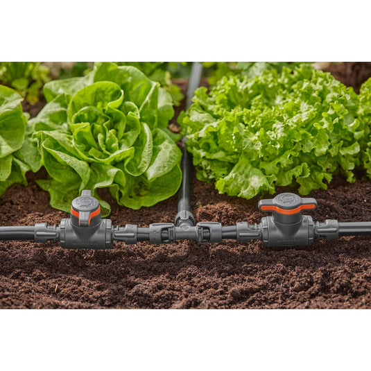 Gardena t-stuk 13 mm (1 2 ) verbinding (donkergrijs, 2 stuks)