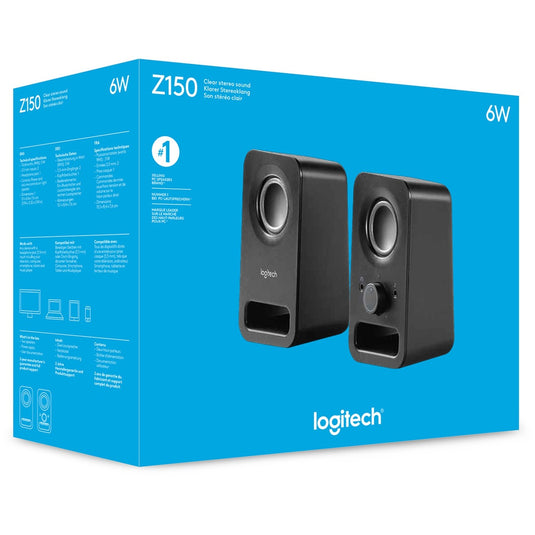 Logitech z150 multimedia speakers pc-luidspreker (zwart)