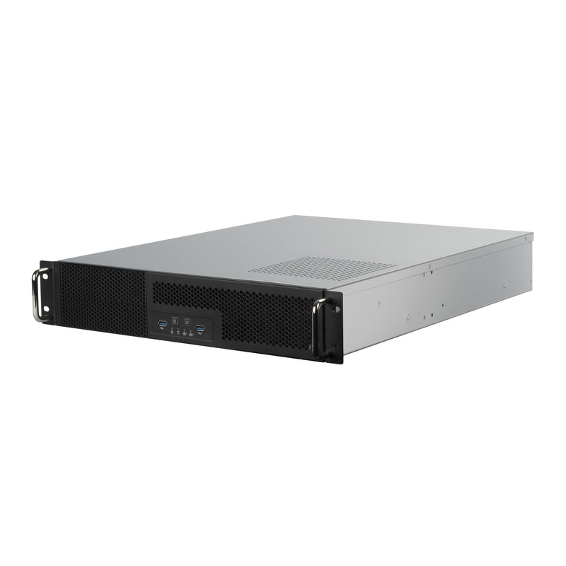Chargez l'image dans la visionneuse de la galerie, Silverstone rm23-502 rack behuizing (grijs zwart)
