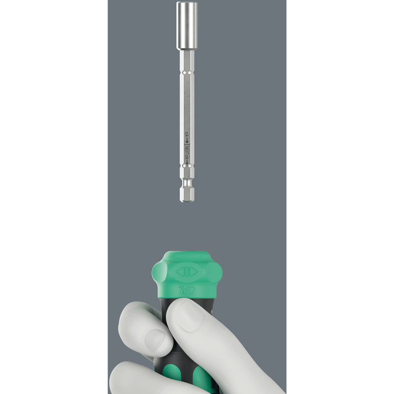 Load image into Gallery viewer, Wera kraftform kompakt 28 ra met etui, 6‑delig bitset (zwart groen)
