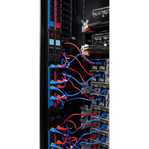 Apc ap8681redx667 - switched metered-by-outlet pdu (zwart rood, 0u, 400v, (21x) c13 (3x) c19, iec 309 16a 3fase stekker)