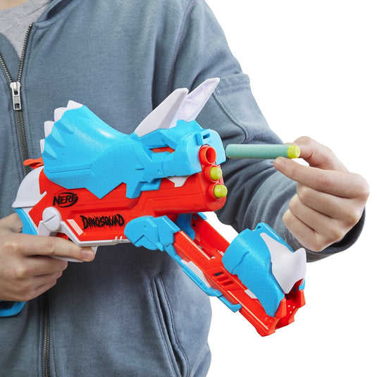Hasbro nerf dinosquad tricera-blast nerf-gun