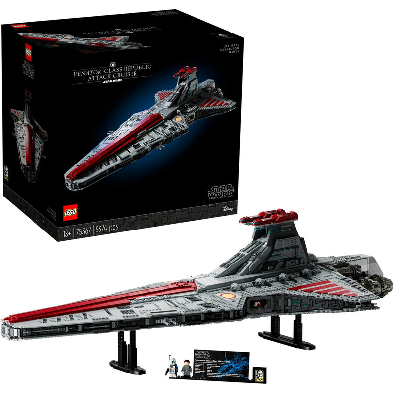 Laden Sie das Bild in Galerie -Viewer, Lego star wars - venator-class republic attack cruiser constructiespeelgoed (75367)

