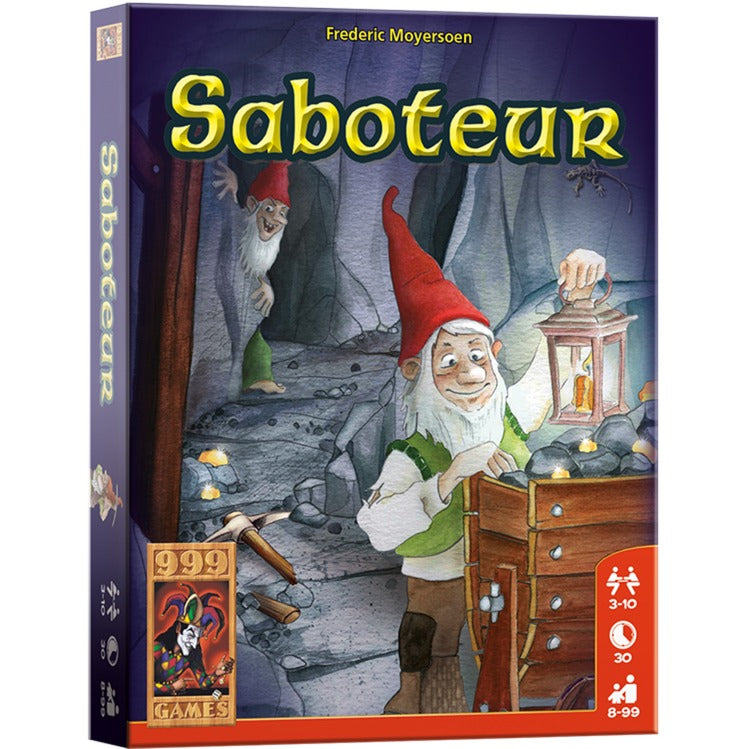 Load image into Gallery viewer, 999games 999 games saboteur kaartspel (nederlands, 3-10 spelers, 30 minuten, vanaf 8 spelers)
