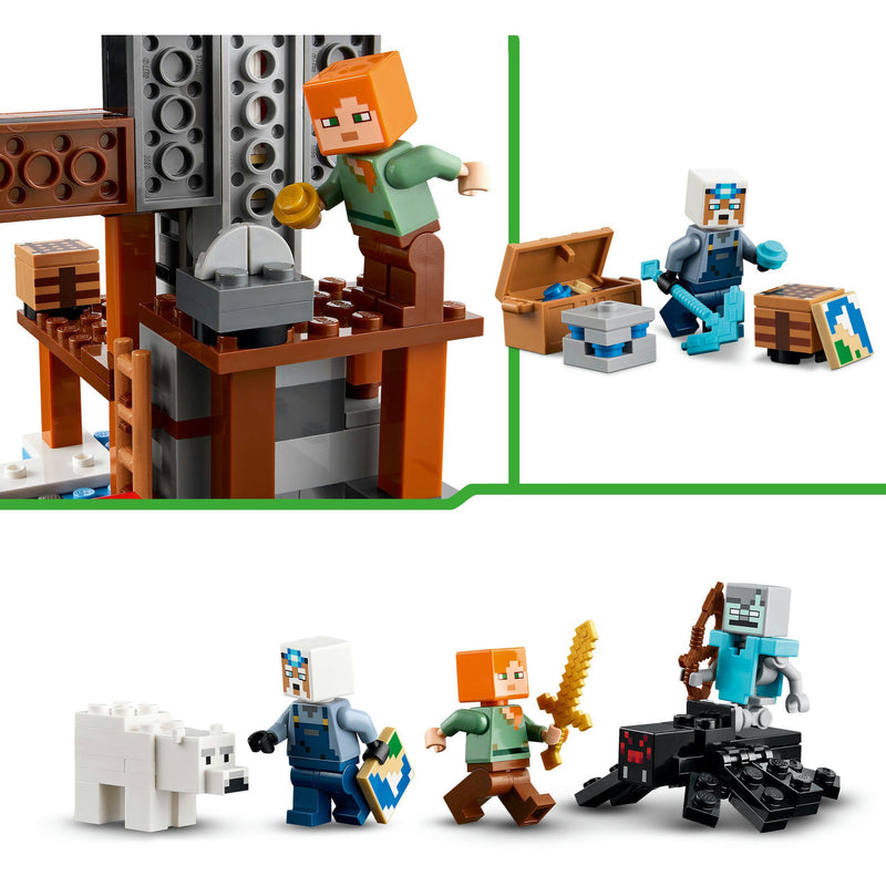 ギャラリービューアに画像をロードする, Lego minecraft de pikhouweelmijn bouwpakket voor kinderen - 21277
