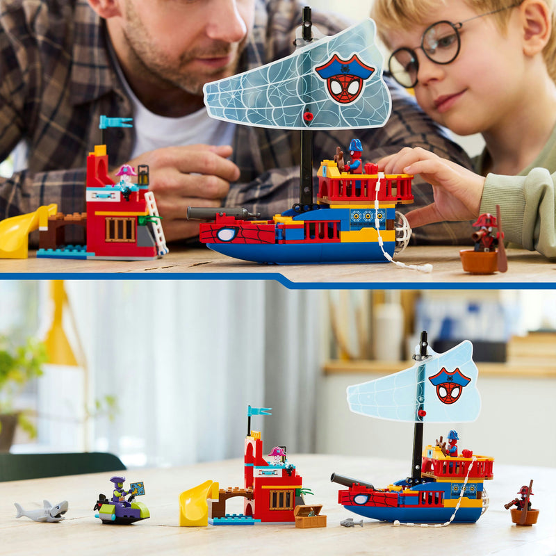 Afbeelding laden in galerijviewer, Lego marvel - team spidey piratenschip constructiespeelgoed (11208)
